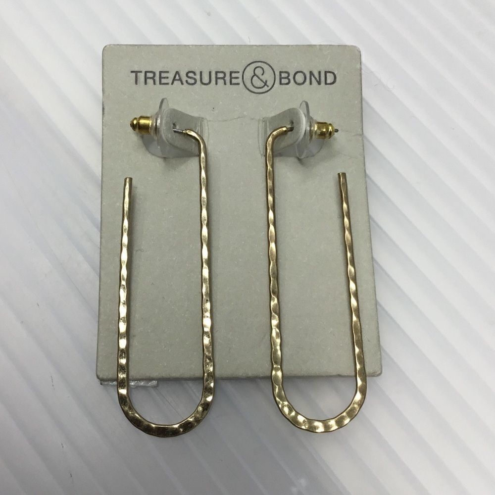 Treasure & Bondhook Hoop Earrings (G1)
